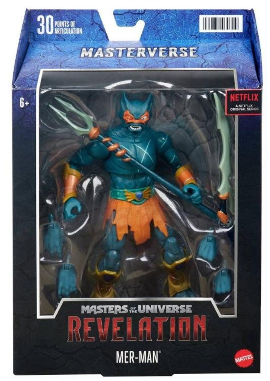 Masters of the Universe Revelation Masterverse MER-MAN Netflix Figure MOTU